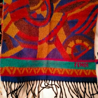 Sciarpa Fendi Vintage Multicolor