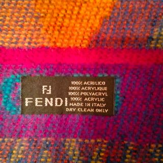 Sciarpa Fendi Vintage Multicolor