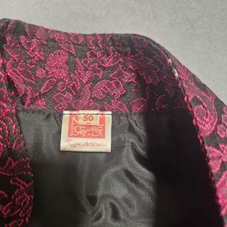 Chaleco y pantalón fallero hombre morado/blanco