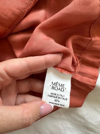 Blusa Meme Road Naranja