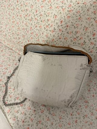 Bolso Bimba y Lola blanco y morado