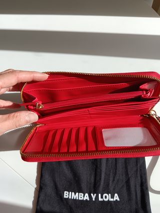 Cartera Bimba y Lola Roja sin estrenar