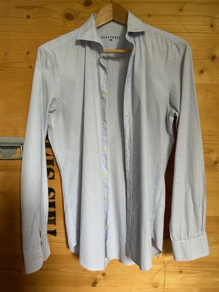 Camisa Scalpers Azul Talla M como nueva