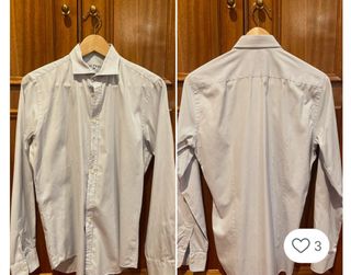 Camisa Scalpers Azul Talla M como nueva