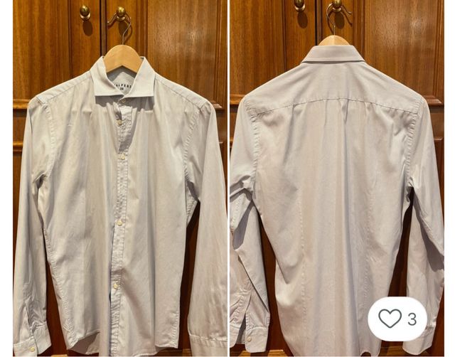 Camisa Scalpers Azul Talla M como nueva