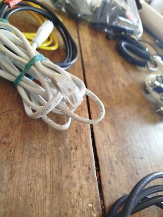 Cables de red Ethernet (varios colores)