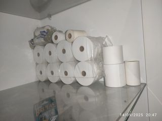10 Rollos Papel Caja Registradora