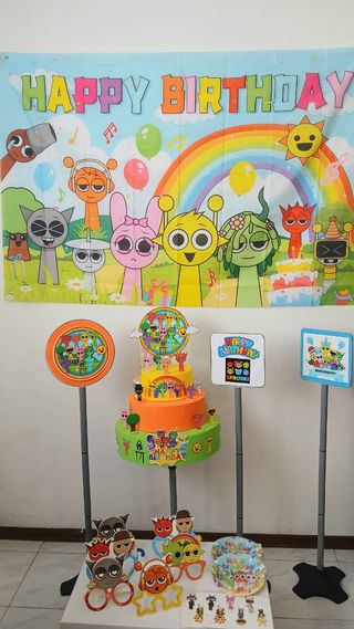 Set Completo Sprunki per Festa di Compleanno