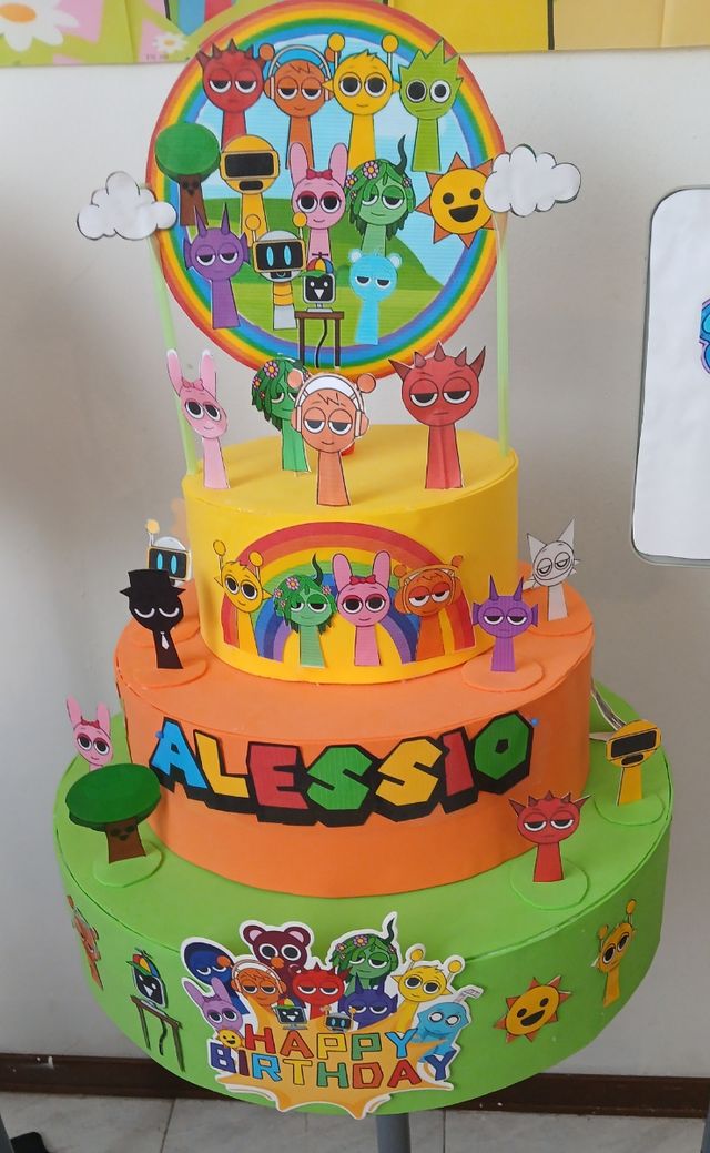 Set Completo Sprunki per Festa di Compleanno