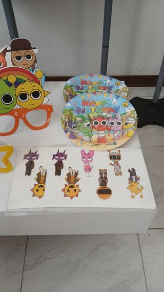 Set Completo Sprunki per Festa di Compleanno