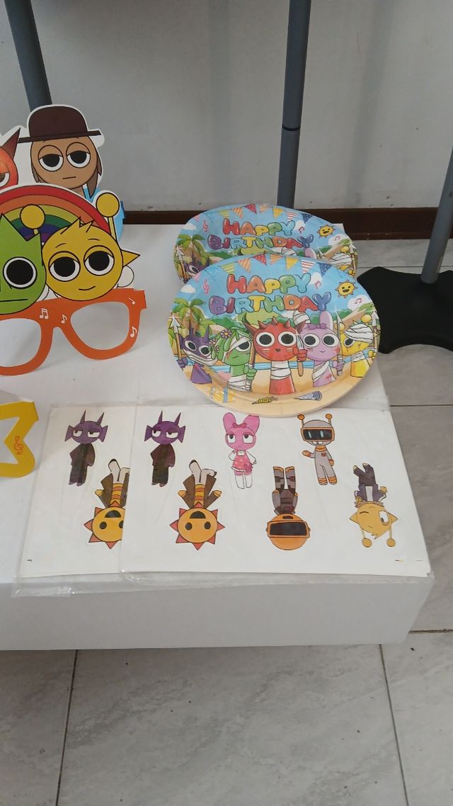 Set Completo Sprunki per Festa di Compleanno