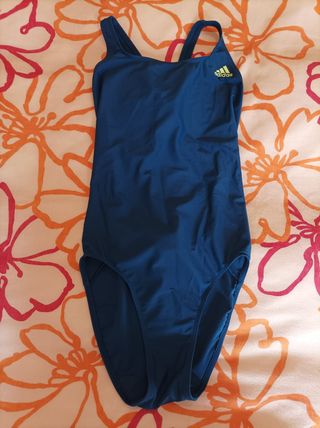 Bañador Adidas Natación Talla 34 Azul