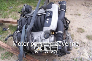Motor porsche cayenne s 4.5 v8.