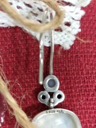 Pendientes Plata Pandora Madre Perla