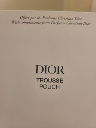 Pochette Dior Beige.
