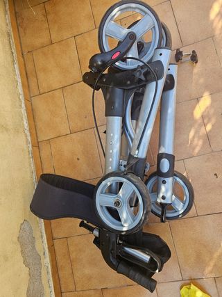Andador Rollator 4 Ruedas Moka plegable frances