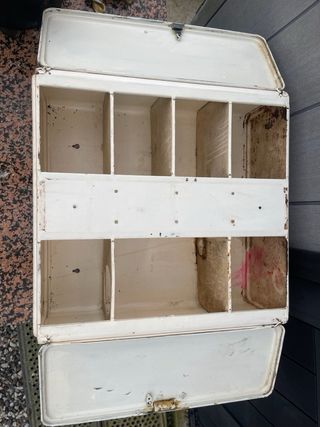 Botiquín o Alacena Metálica Blanca