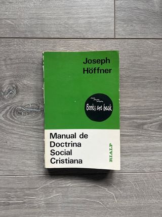 Manual de Doctrina Social Cristiana
