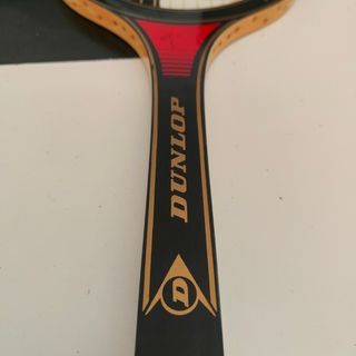 Raqueta Tenis Dunlop Flame Vintage Madera
