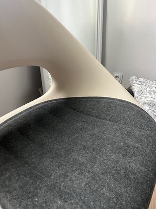 Silla escritorio giratoria con cojín