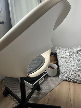 Silla escritorio giratoria con cojín
