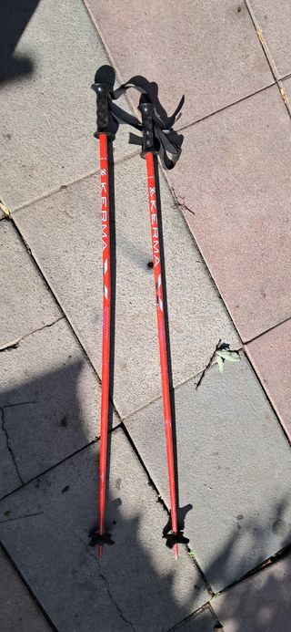 Esquís Dynamic y Atomic con bolsa