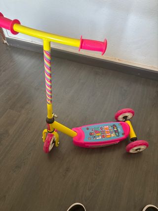Patinete 3 ruedas niña