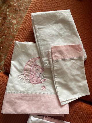 Sábanas capazo/mini cuna