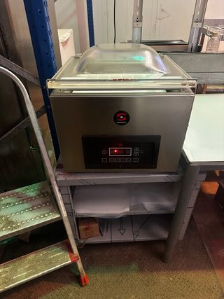 Envasadora al vacío Sammic con soporte