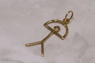 COLGANTE INDALO, ORO 18K/1.2g