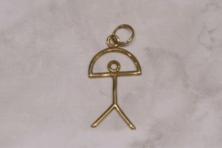 COLGANTE INDALO, ORO 18K/1.2g