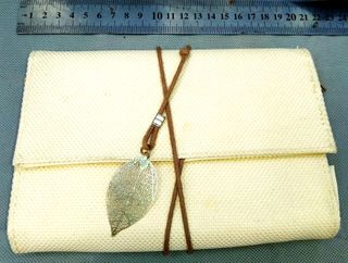 Neceser plegable Decleor beige y marrón