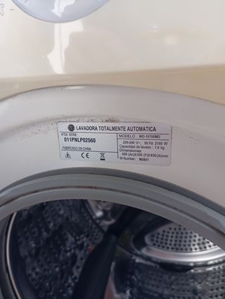 Lavadora LG 7kg Direct Drive