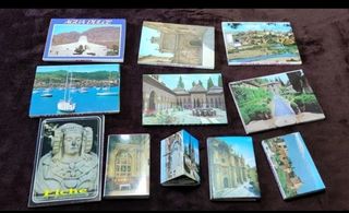 Lote 11 LIBRO ACORDEON POSTALES. 155 Uds. Antiguas
