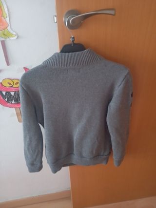 Chaqueta niño Polo Ralph Lauren gris, para 7 años