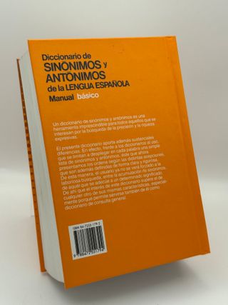 Diccionario de sinónimos y antónimos de la lengua