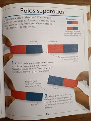 Mis libros de ciencia: color,plantas, luz,imanes..