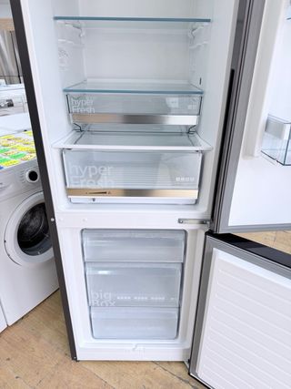 Frigorífico combi Siemens negro 2mts - Nuevo