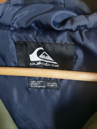 Chaqueta Quiksilver verde hombre