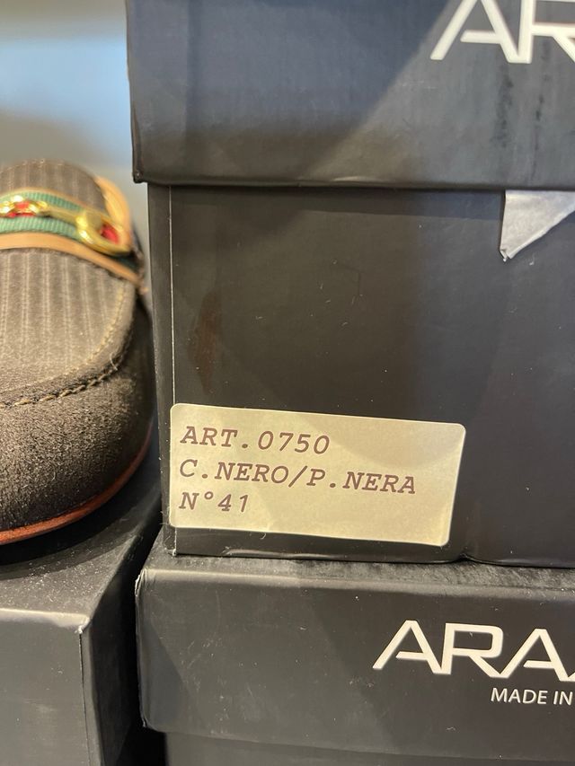 Mocassini Arazen Neri Uomo Tg 41