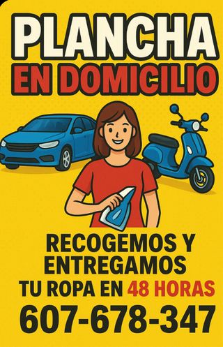 Planchado a domicilio