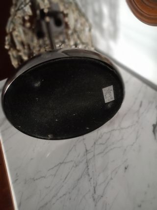 Lámpara de lágrimas cristal y metal