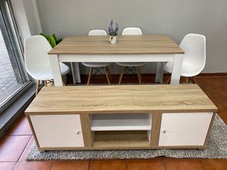 Pack Comedor + Mueble TV
