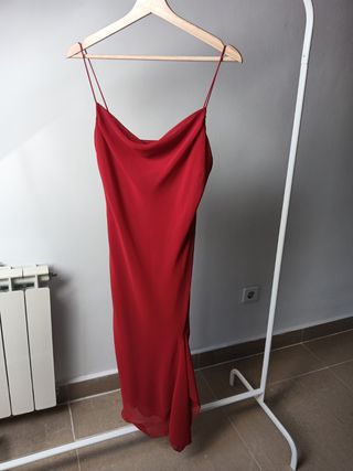 Vestido fiesta rojo