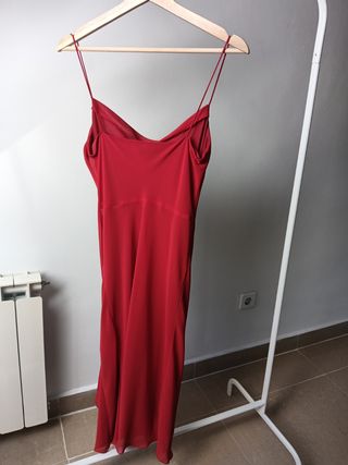 Vestido fiesta rojo