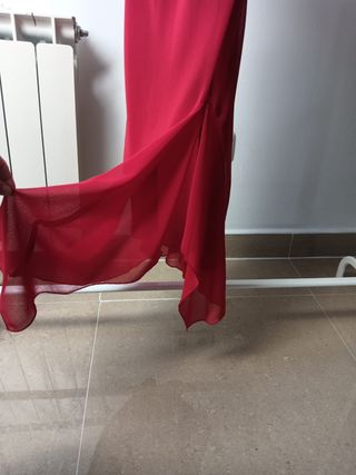 Vestido fiesta rojo