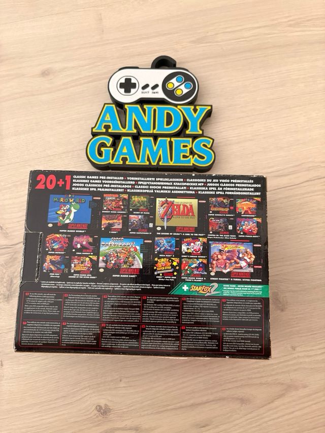 Super Nintendo Classic Mini + 2 Mandos completa