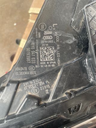 Faro Delantero Izquierdo Audi A3 8Y