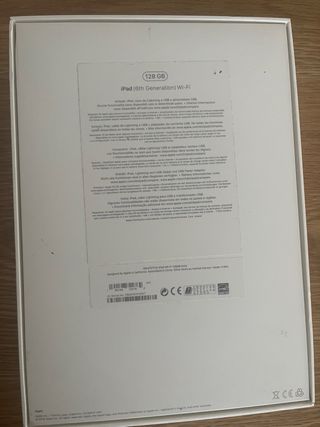 Caja iPad Apple Rosa y plata