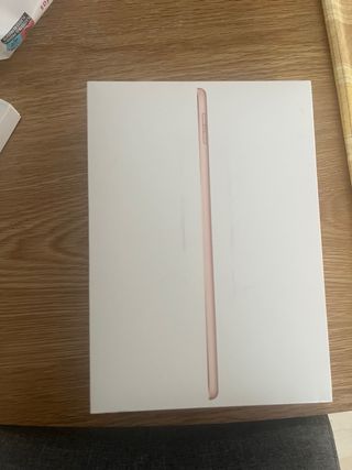 Caja iPad Apple Rosa y plata